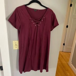 Maroon Dress